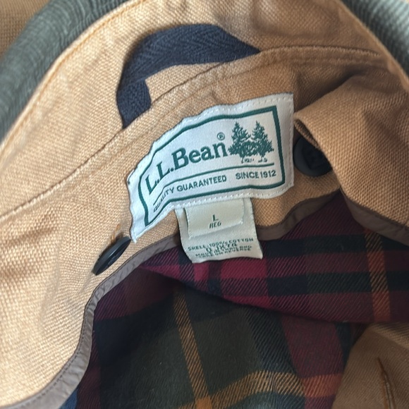 Men's Original L.L. Bean Field Coat with Wool/Nylon Liner - L - Picture 8 of 8